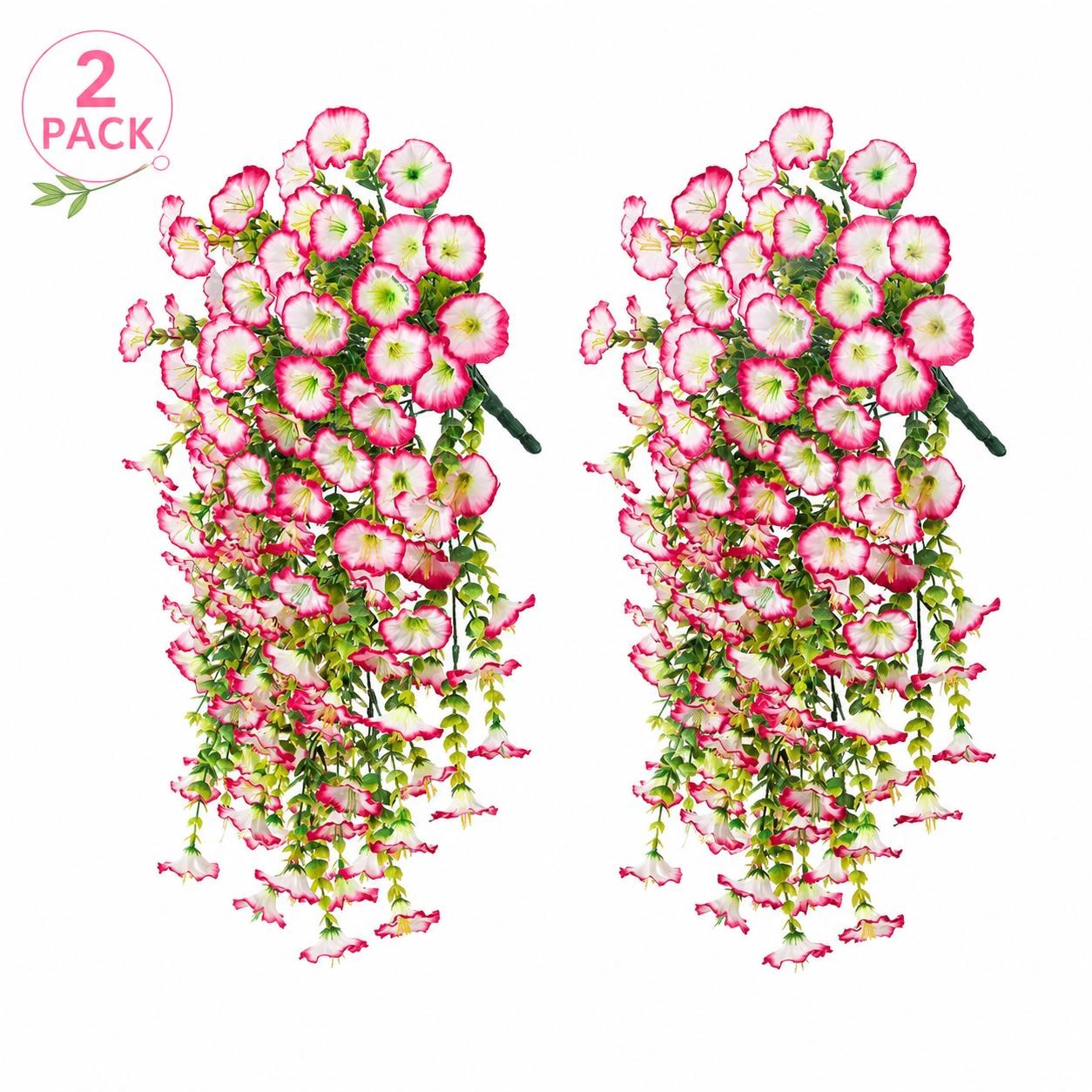 Artificial hanging flowers - home decoration